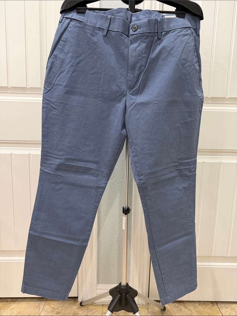 GAP Men's Slate Blue Skinny Chinos